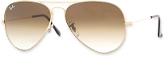 Ray-Ban AVIATOR RB 3025 001/51 into Virtual Mirror... 